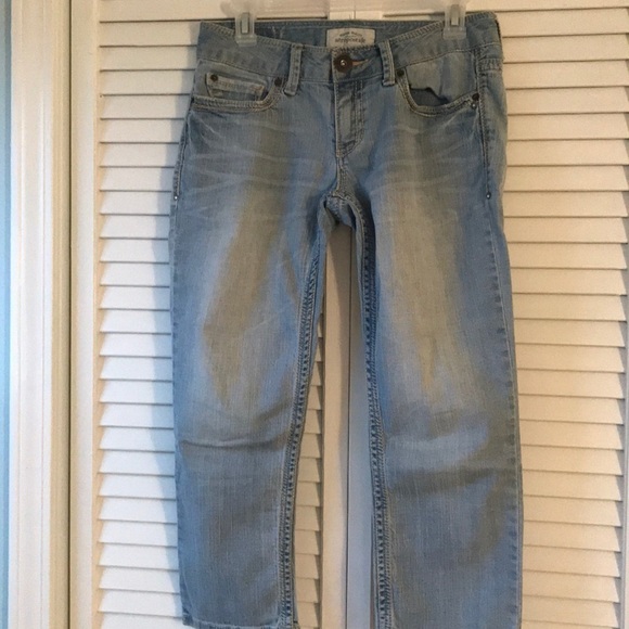 Aeropostale Light Blue Jeans Size 5/6 - Picture 2 of 7